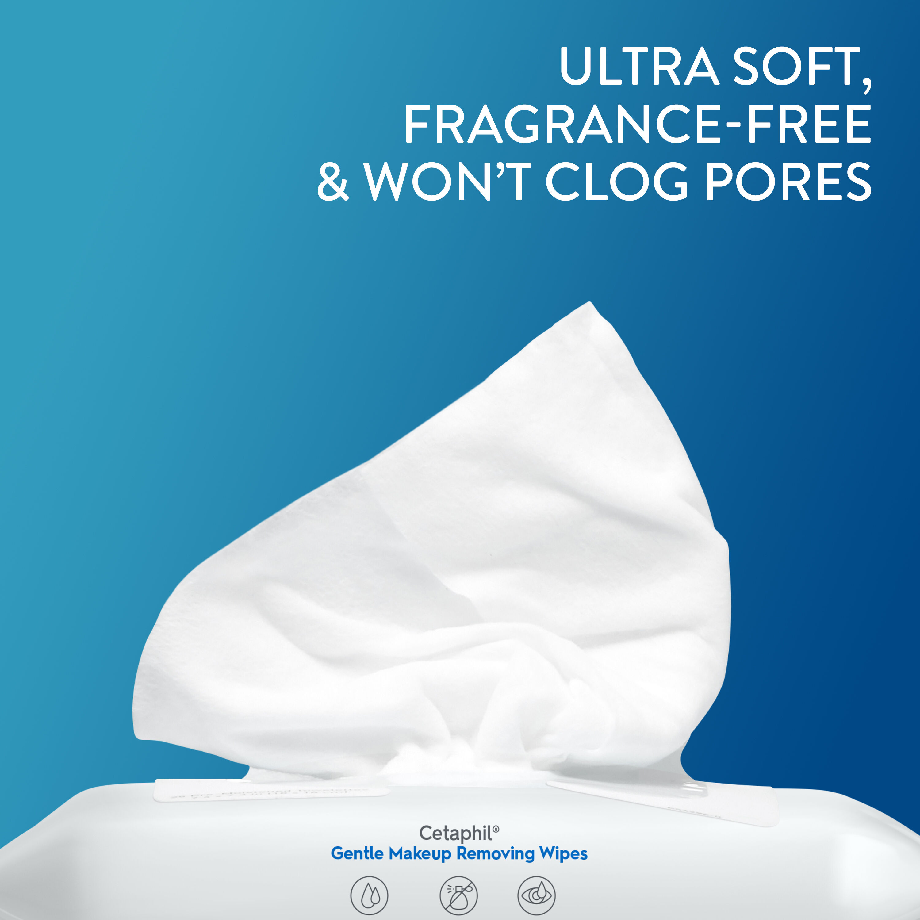cetaphil gentle makeup removing wipes texture
