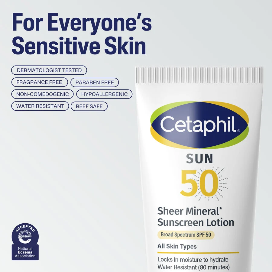 Sheer Mineral* Sunscreen Lotion SPF 50