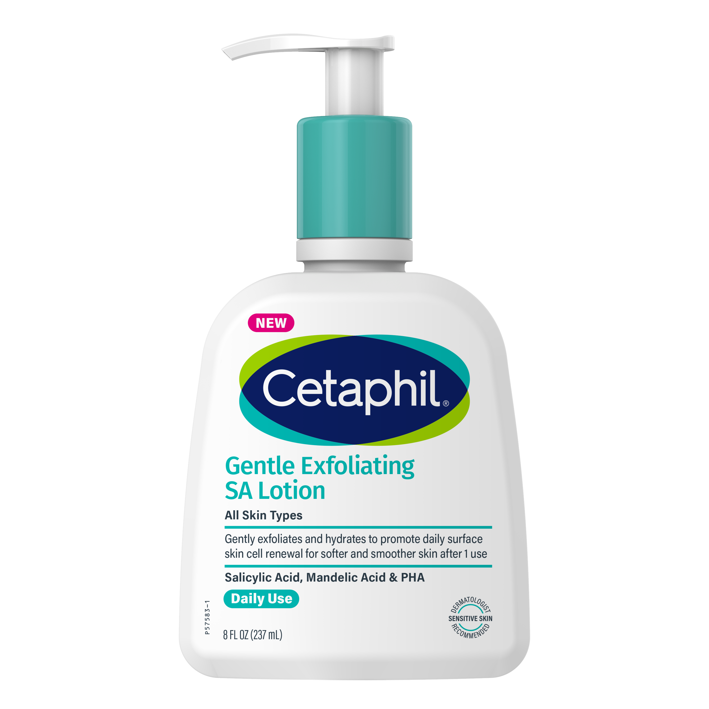 Gentle Exfoliating SA Face Lotion 8oz