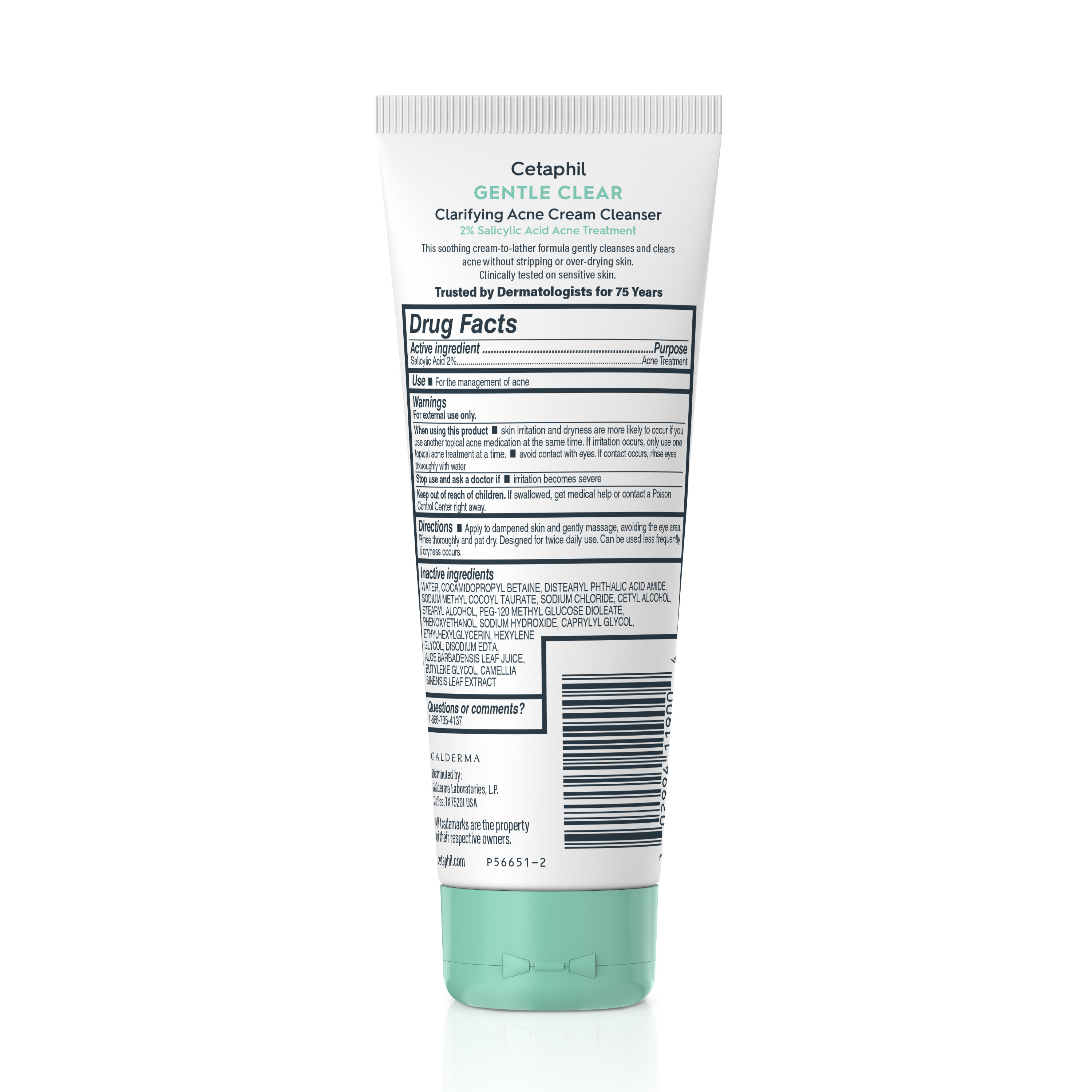 Gentle Clear Clarifying Acne Cream Cleanser