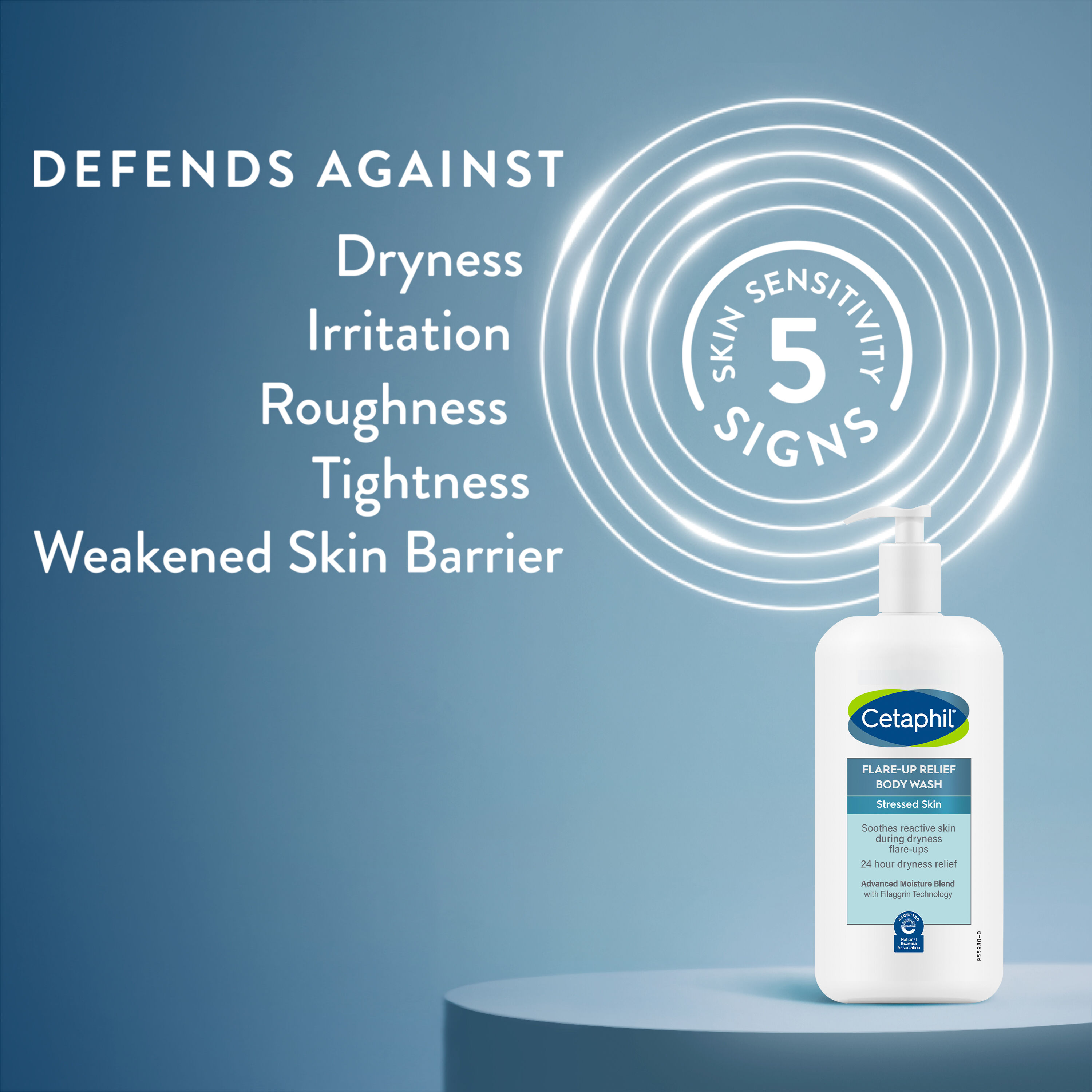 cetaphil flare up relief body wash defends against