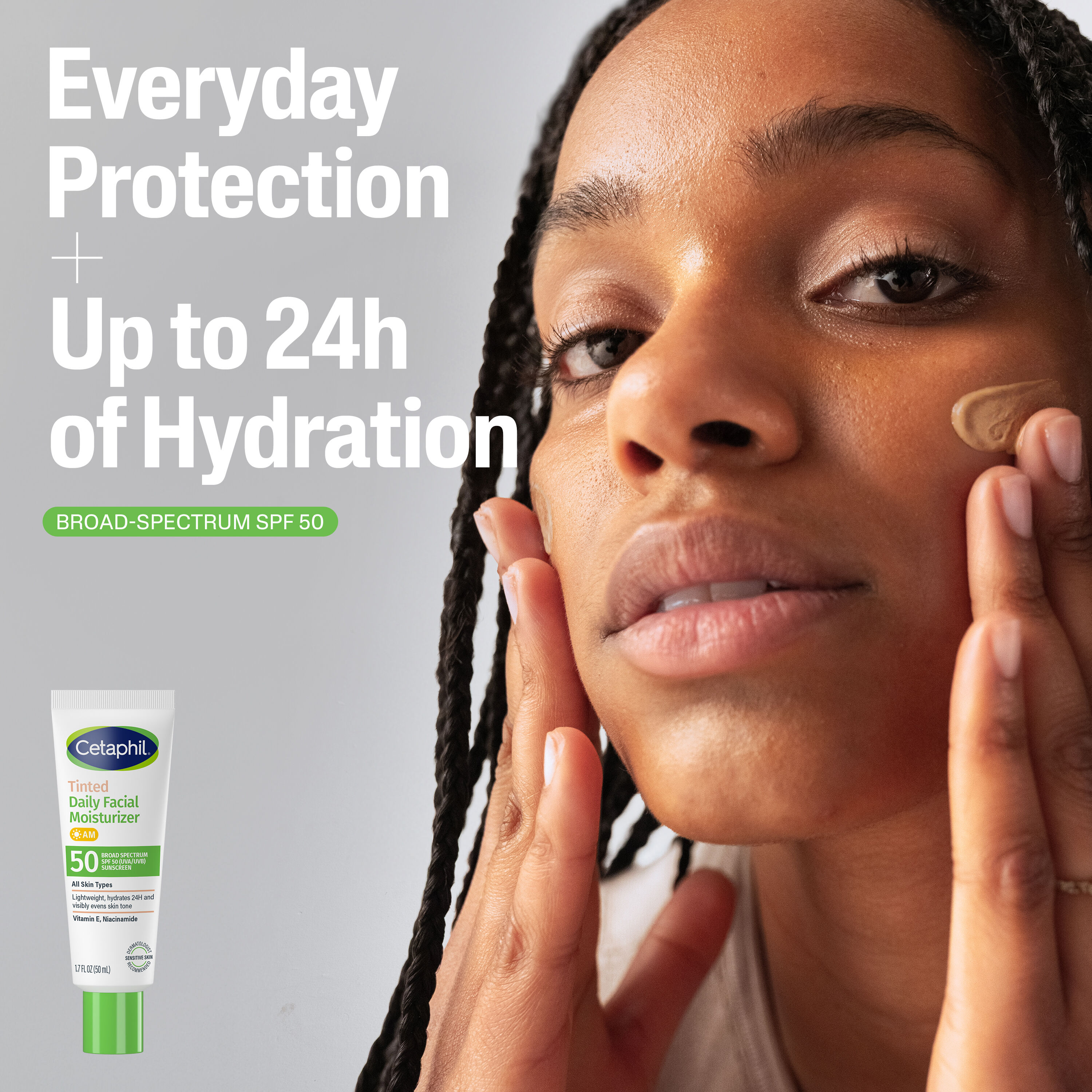 Tinted Daily Facial Moisturizer SPF 50