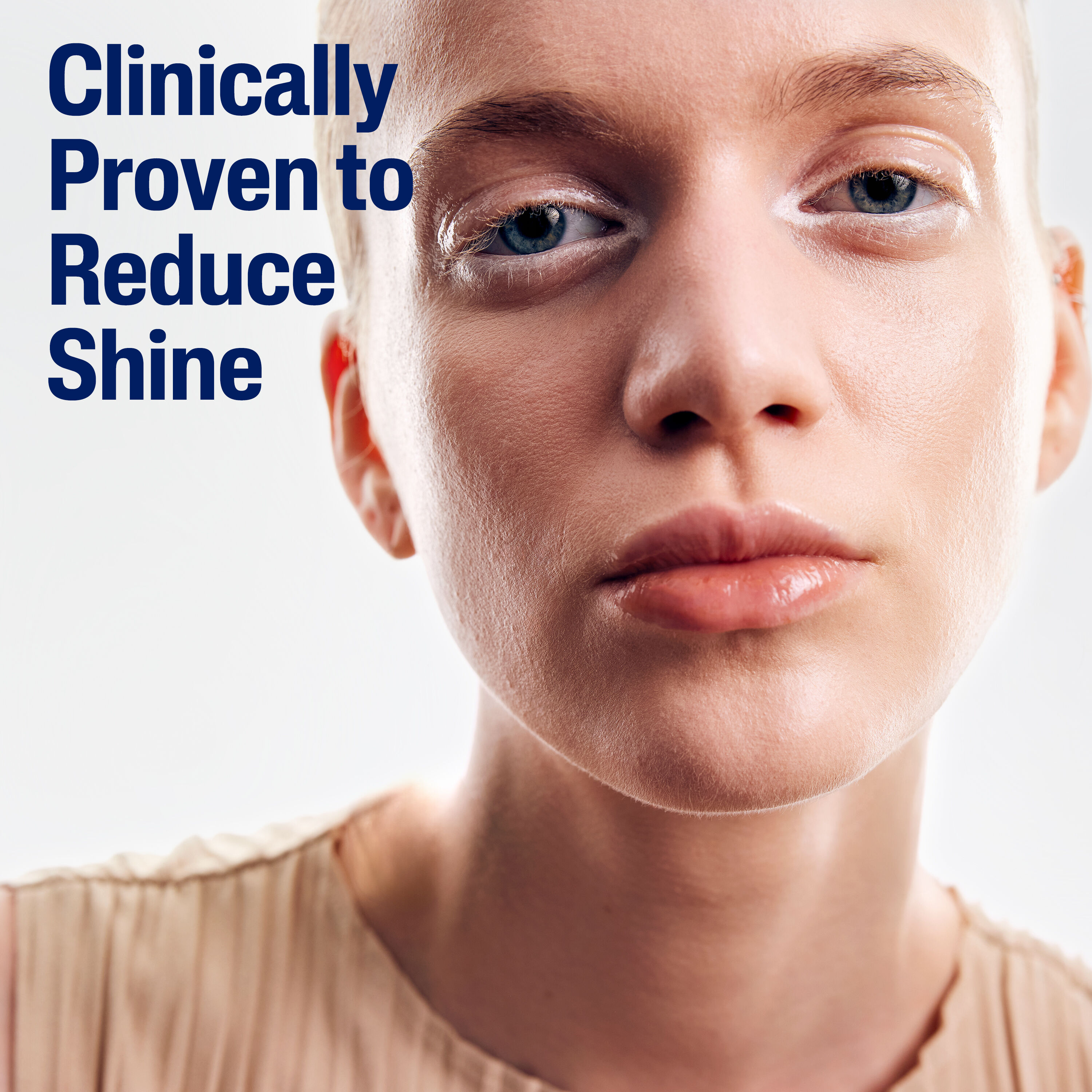 Clinically proven to reduce shine