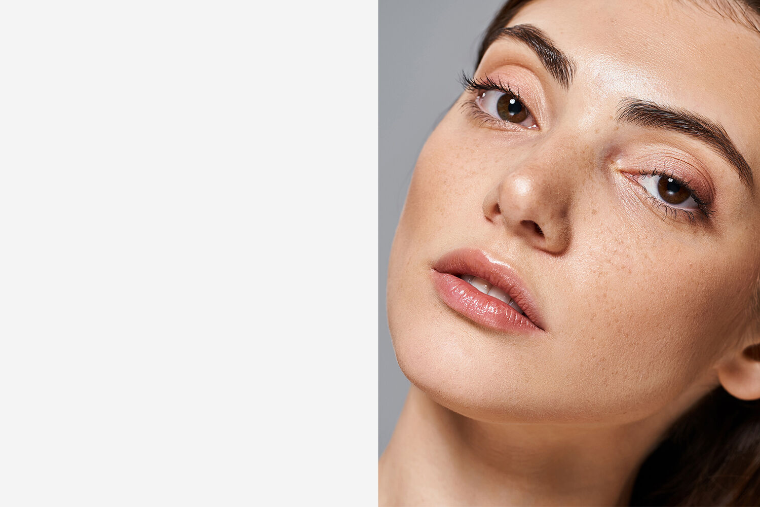 lady removing makeup