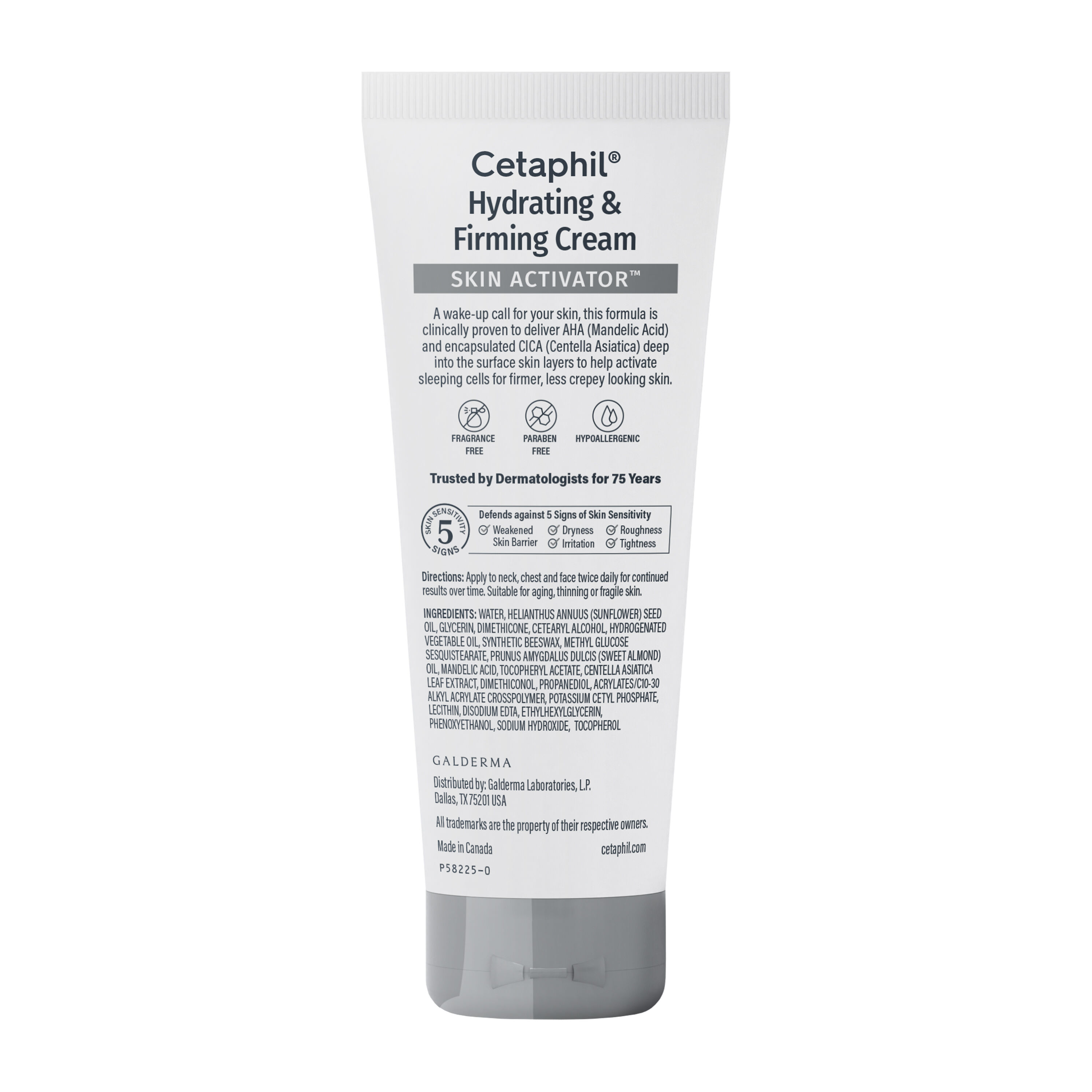 Skin Activator Hydrating & Firming Cream for Neck, Chest & Face