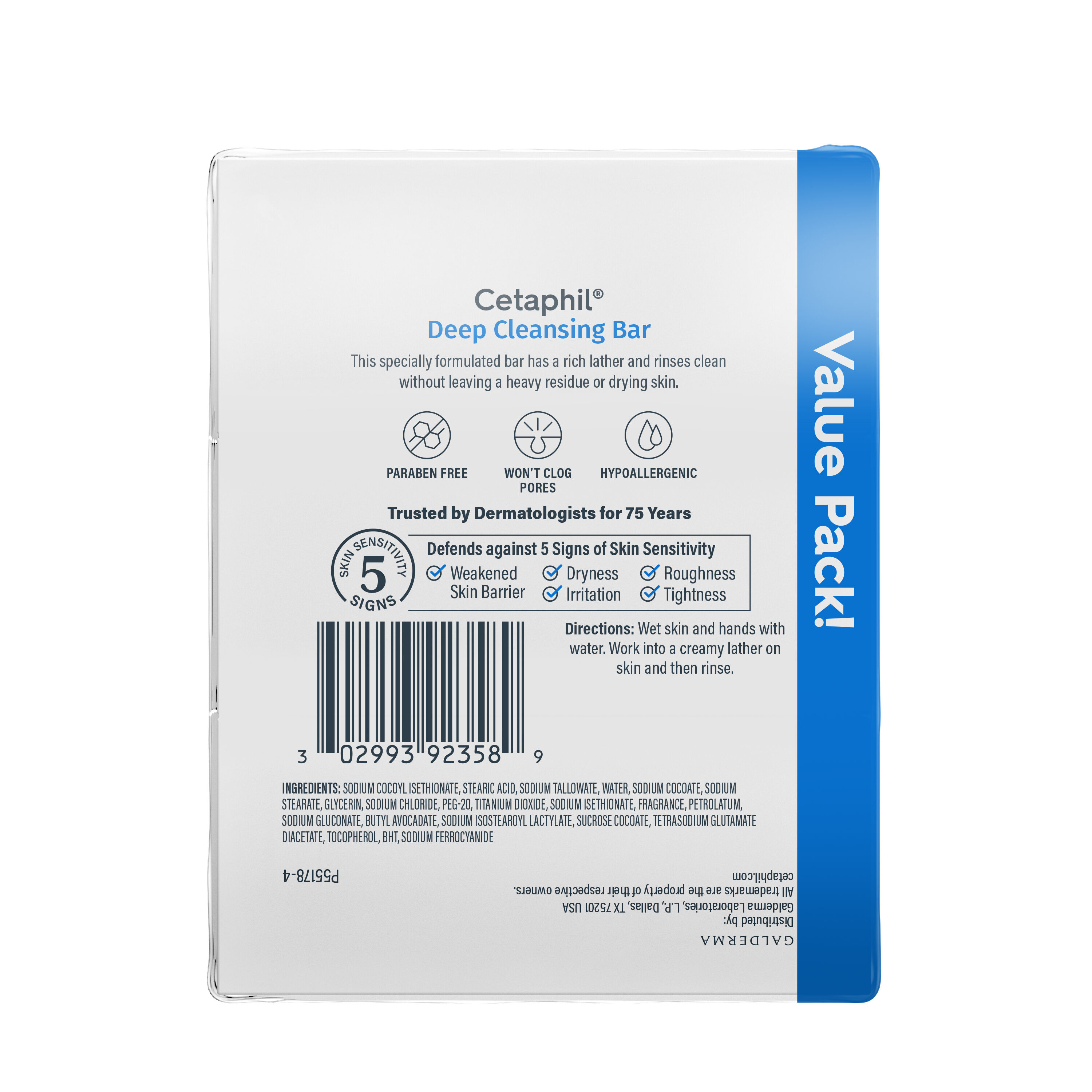 Deep Cleansing Bar 3PK