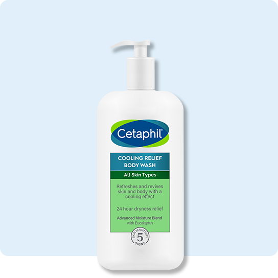 Cetaphil cooling relief body wash