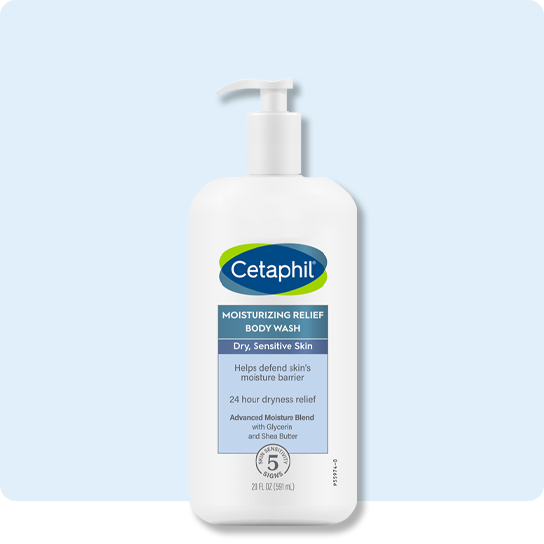 Cetaphil moisturizing relief body wash