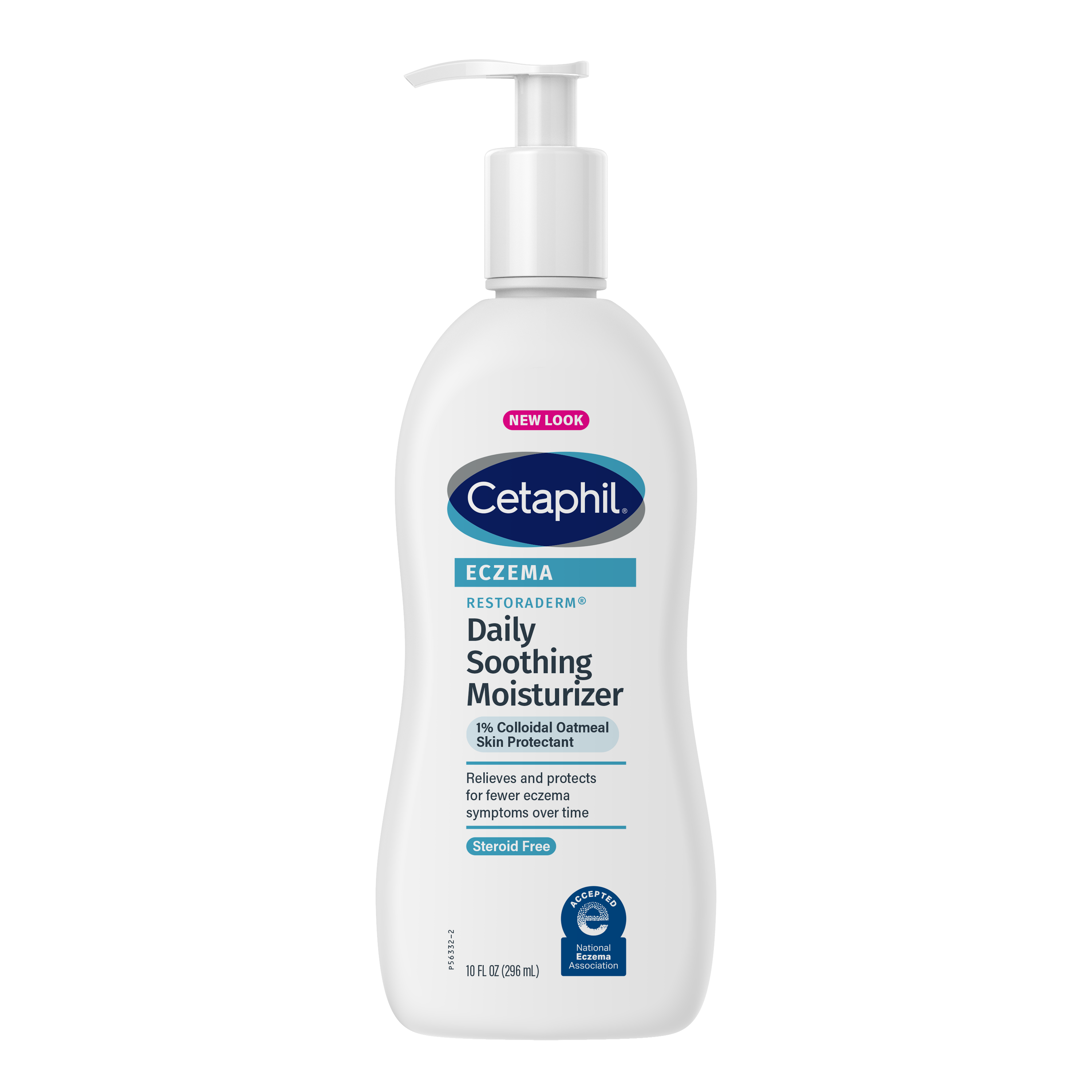 applying eczema protecting lotion